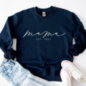 Personalisiert Mama Sweatshirt