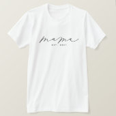 Personalisiert Mama T - Shirt (Design vorne)