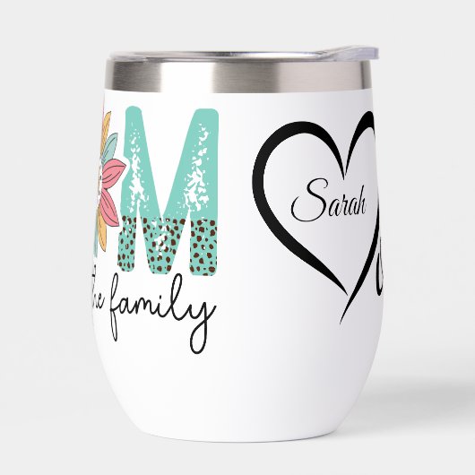 Personalisiert Mama Tasse (Links)