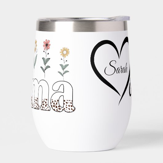 Personalisiert Mama Tasse (Links)