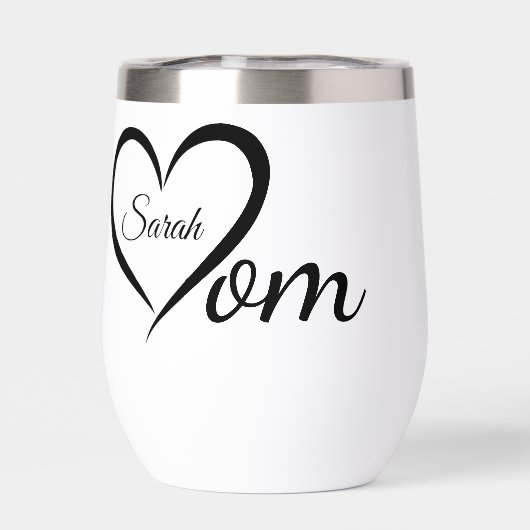 Personalisiert Mama Tasse (Rückseite)