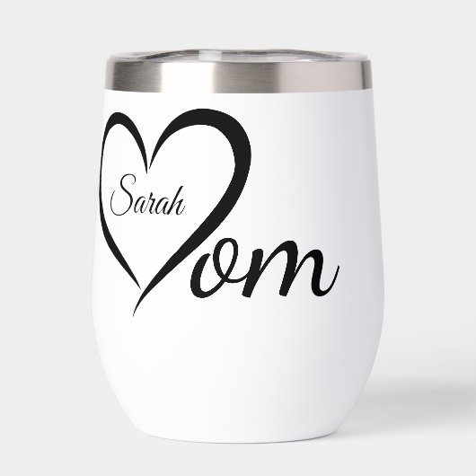 Personalisiert Mama Tasse (Rückseite)