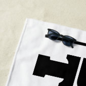 PERSONALISIERT MAN BIG BEACH TOWEL STRANDTUCH (Beispiel)