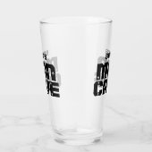 Personalisiert Man Cave Beer Pint Glass Glas (Rechts)