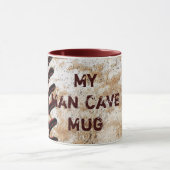 Personalisiert Man Cave Gifts TASSE, My Man Cave T Tasse (Zentrum)