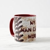 Personalisiert Man Cave Gifts TASSE, My Man Cave T Tasse (Vorderseite Links)