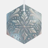 Personalisiert Mandala Ornament (Rückseite)