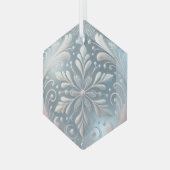 Personalisiert Mandala Ornament Aus Glas (Vorderseite Links)