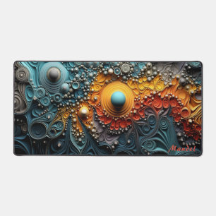 Personalisiert Mandelbrot Julia Set Desk Mat Schreibtischunterlage