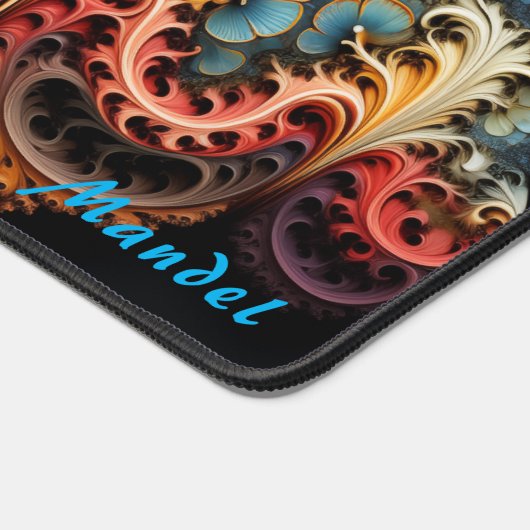 Personalisiert Mandelbrot Julia Set Desk Mat Schreibtischunterlage (Ecke)