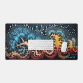 Personalisiert Mandelbrot Julia Set Desk Mat Schreibtischunterlage (Tastatur & Maus)