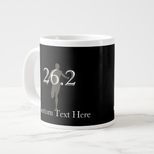 Personalisiert Marathon Runner 26.2 Keepake Jumbo-Tasse