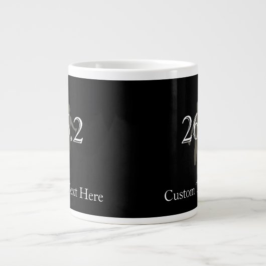 Personalisiert Marathon Runner 26.2 Keepake Jumbo-Tasse (Vorderseite)