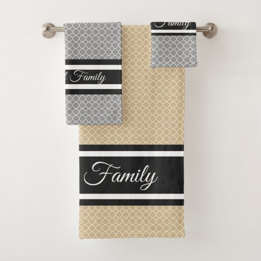 Personalisiert marokkanisch badhandtuch set (Insitu)