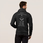 Personalisiert Mason Hoodie (Schwarz voll)