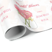 Personalisiert Mason Jar Brautparty Geschenkwrap Geschenkpapier (Rolleneckpunkt)