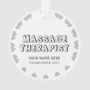 Personalisiert-Massage Therapist Ornament