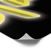 Personalisiert Mathematik das einzige Thema, das z Poster (Ecke)