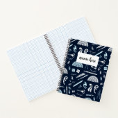 Personalisiert Mathematik Graph Paper-Notebook Notizblock (Innenseite)