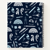 Personalisiert Mathematik Graph Paper-Notebook Notizblock (Rückseite)