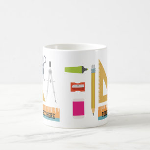 Personalisiert Mathematiklehrer - Geschenk Tasse
