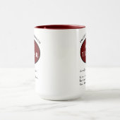 Personalisiert Mathematiklehrer Tasse (Zentrum)