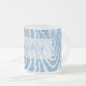 Personalisiert Mattglastasse (VorderseiteRechts)