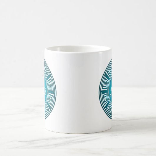 Personalisiert Maya-Symbol Kaffeetasse (Mittel)