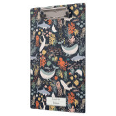 Personalisiert | Meeresleben Klemmbrett (Links)