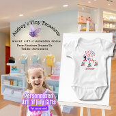 Personalisiert mein 1. 4. Juli Baby Bodysuit Baby Strampler
