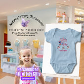 Personalisiert mein 1. 4. Juli Baby Bodysuit Baby Strampler