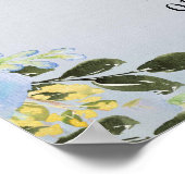 Personalisiert mein Bester Segen nennen mich Mama Poster (Ecke)