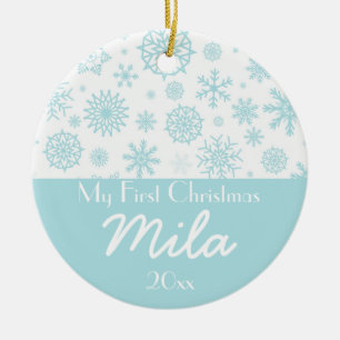 Personalisiert meine erste keramik ornament