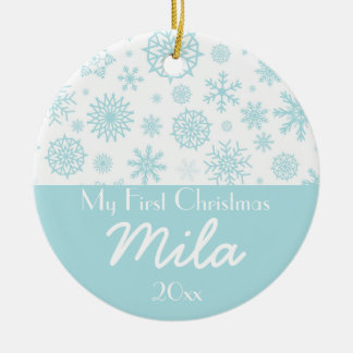 Personalisiert meine erste keramik ornament