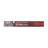 Personalisiert Mele Kalikimaka Santa Rücksendeadre (Person)