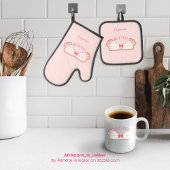 Personalisiert MELKTERT Afrikaanse Boeremeisie Ofenhandschuh & Topflappen-Set