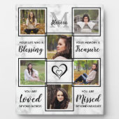 Personalisiert Memorial Keepake Einzigartiges Foto Fotoplatte (Vorderseite)