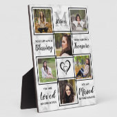 Personalisiert Memorial Keepake Einzigartiges Foto Fotoplatte (Seite)