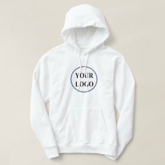 Personalisiert Men gibt Schwarz-Weiß-LOGO Hoodie