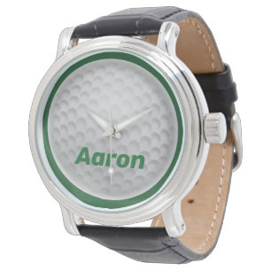 Personalisiert Mens Golf Golfspiel Watch Geschenk Armbanduhr