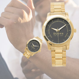 Personalisiert Mens Watch Gedenkfeier für das Ruhe Armbanduhr