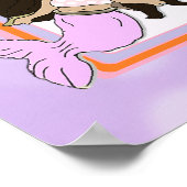 Personalisiert Mermaid Birthday Banner Poster (Ecke)