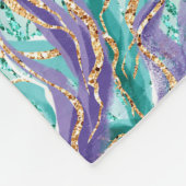Personalisiert Mermaid Blanket Fleecedecke (Ecke)