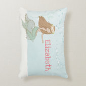 Personalisiert Mermaid Kissen (Vorderseite(Vertikal))