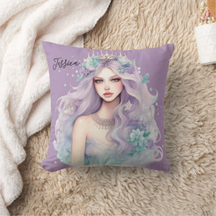 Personalisiert Mermaid Kissen