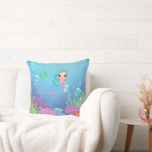 Personalisiert Mermaid Kissen