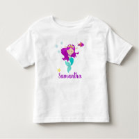 Personalisiert Mermaid Princess Lila Personalisier