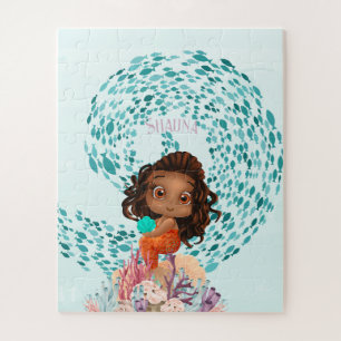 Personalisiert Mermaid Puzzle