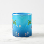 Personalisiert Mermaid Tasse (Zentrum)