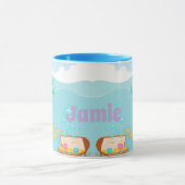 Personalisiert Mermaid Tasse (Zentrum)